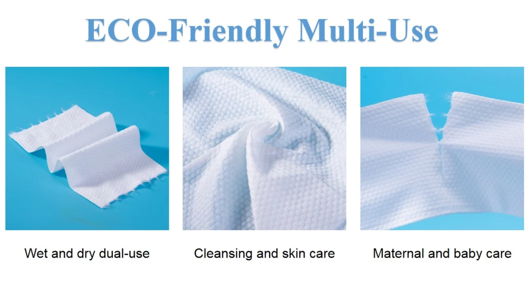 Facial Tissue Disposable Absorb Water Facial Towel with CE&ISO