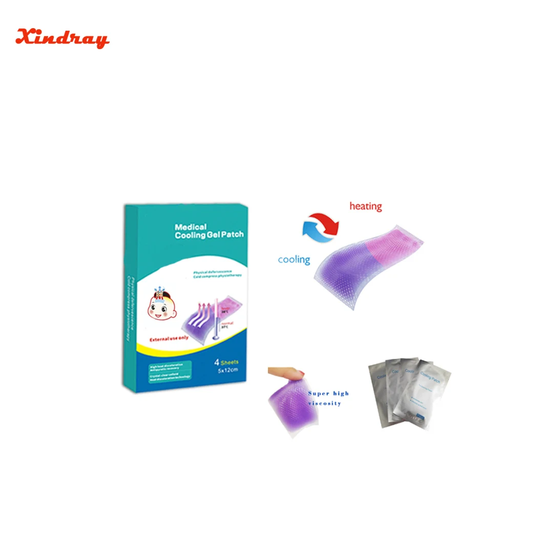 Vaporization High Quality Take Heat Fever Cooling Gel Patch