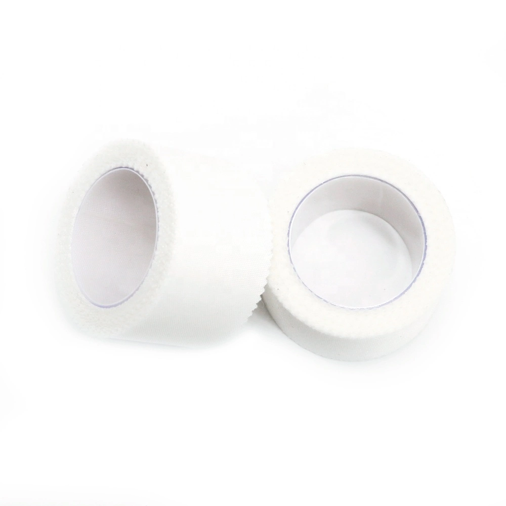 Medical Supplies Surgical Waterproof Zinc Oxide Micropore PE Non Woven Silk Adhesive Plaster Tape for Skin Wound Care Dressing CE ISO13485