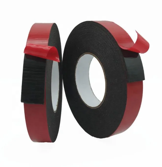 Double Single Side PE PVC EVA EPDM Cr Acrylic Foam Structural Glazing Foam Tape Glass Aluminum Frame Window Adhesive Curtain Wall Mounting Spacer Weather Strip